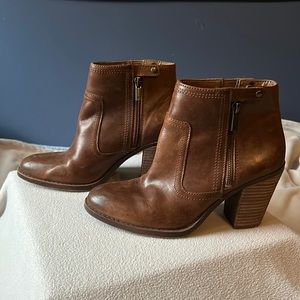 Lucky Brand brown leather boots, Sz 7